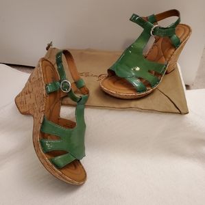 Women's Born wedge sandals, size 10M